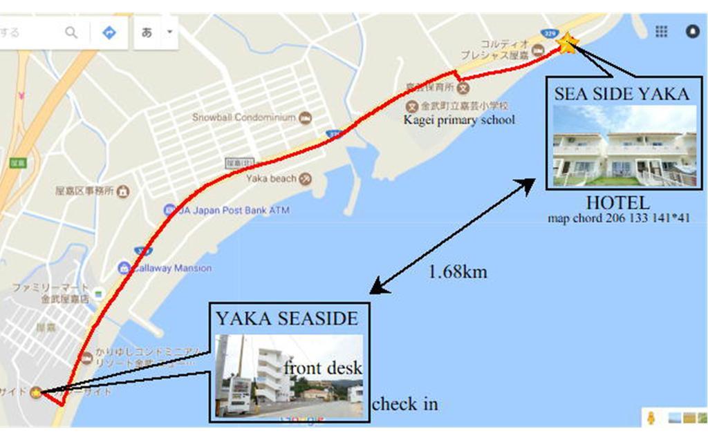 Sea Side Yaka Villa Onna Bagian luar foto